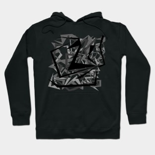 Geometric squiggles Hoodie